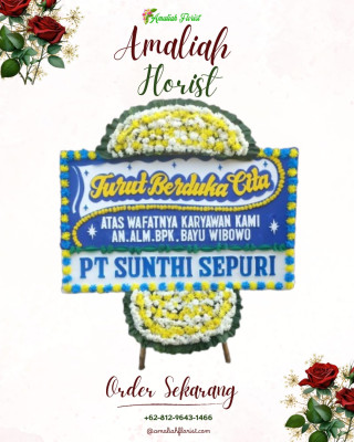 Papan Bunga Duka di Tua Tunu