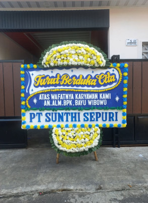 Papan Bunga Duka di Tua Tunu